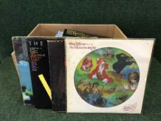 A quantity of lps including Alice Copper,