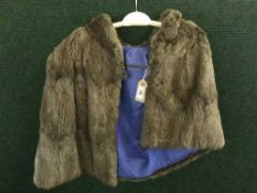 A Coney fur wrap