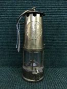 An Eccles Protector miner's lamp