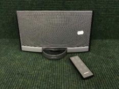 A Bose Ipod dock with lead and remote