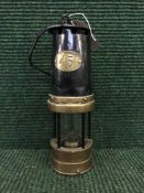 A Patterson's miner's lamp