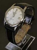 A Gents Stainless Steel Omega Seamaster Automatic Calendar Wristwatch, circa 1960,