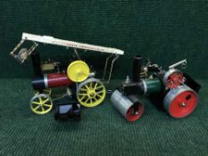 Two Mahmod traction engines