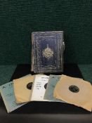 A nineteenth century gilded and tooled leather Brown's Self interpreting family bible with