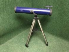 A Tasco Galaxsee celestial scope on stand