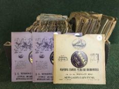 A box of early twentieth century 78's