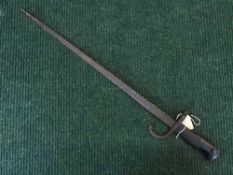 A French WWI gras bayonet