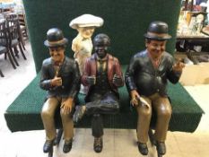 A chalk figure - He Played a Penfold,