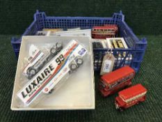 Assorted die cast busses