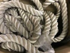 A box of large quantity of rope