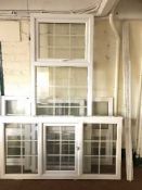 Five UPVC double glazed windows