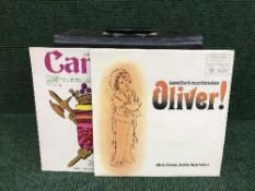 A box of lps including Elton John,