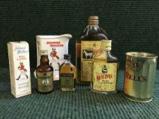 A bottle of White Horse Scotch Whisky, numbered 1599902,