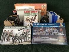 A box of internal combustion model, modelling kits, Italeri M.A.