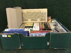 Two boxes of Commodore PC system, accessories,