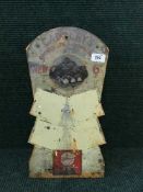 A vintage metal Cadbury's Chocolate sandwich counter top advertising stand