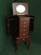 A Thomas Pacconi musical jewellery cabinet