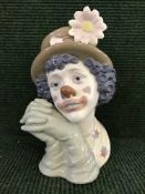 A Lladro clown,