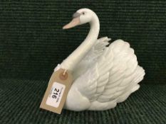 A Lladro figure - Swan,