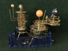 A brass Orrery