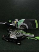 A Evolution Fury XL sliding compound saw,