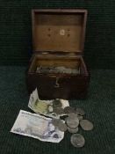 Box of post 1941 crowns,