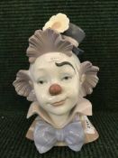 A Lladro clown,