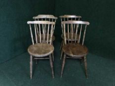 A set of four Ibex kitchen chairs
