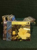 Two plastic crates of assorted LP records - classical etc
