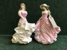 A Royal Doulton Lady of the Year 1998 - Sophie and a Royal Doulton limited edition figure of the