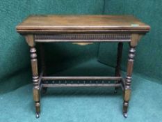 An Edwardian TOT games table