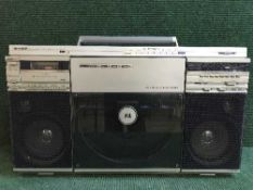 A Sharp play disk stereo system model Z-2500
