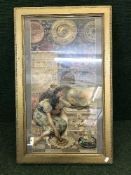 A gilt framed Pears Soap print by W.S.