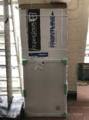 A Cubix thermostatic shower,