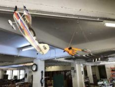 Two remote control planes (no hand sets)