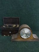A Victorian mahogany table box,