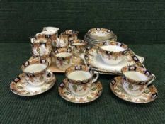 An early 20th century Carlisle ware tea set