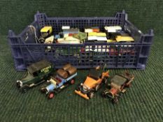 A basket of twenty two die cast Models of Yesteryear