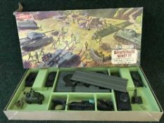 A boxed Airfix H0-00 scale Gun Emplacement Assault Set