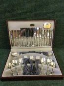 A canteen of Viners Traditional Bead pattern cutlery