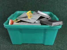 Four boxes of Hornby Triang track,