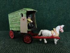 A cast metal model wagon - Brooke Bond Tea and Coffee