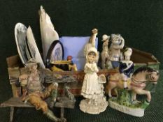 A box of continental ornaments,