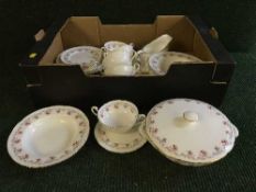 Two boxes of Paragon dinner ware,