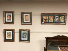 Five colour advertising pictures : Oxo,