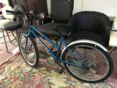 A lady's mountain bike