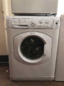 A Hotpoint washing machine