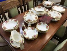 A Royal Albert Old Country Rose dinner service