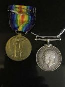 A First World War Royal Air Force pair comprising British War Medal and Victory Medal,