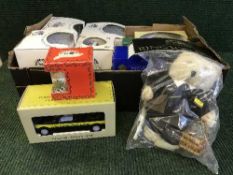 A box of Ringtons caddies,